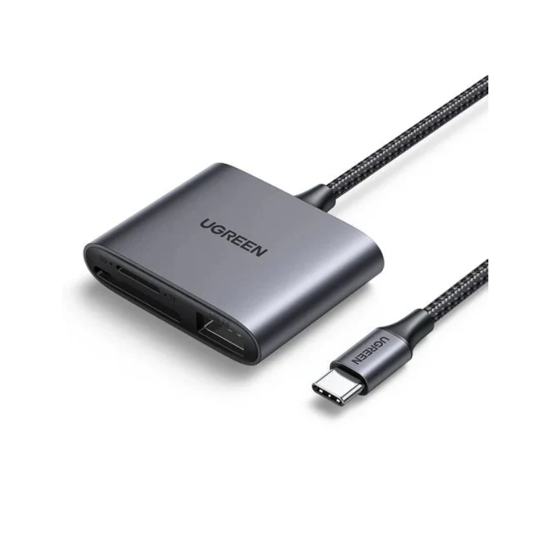 Open Media 1 in a Conditional UGREEN USB-C to SD/TF + USB 2.0 Memory Card Reader