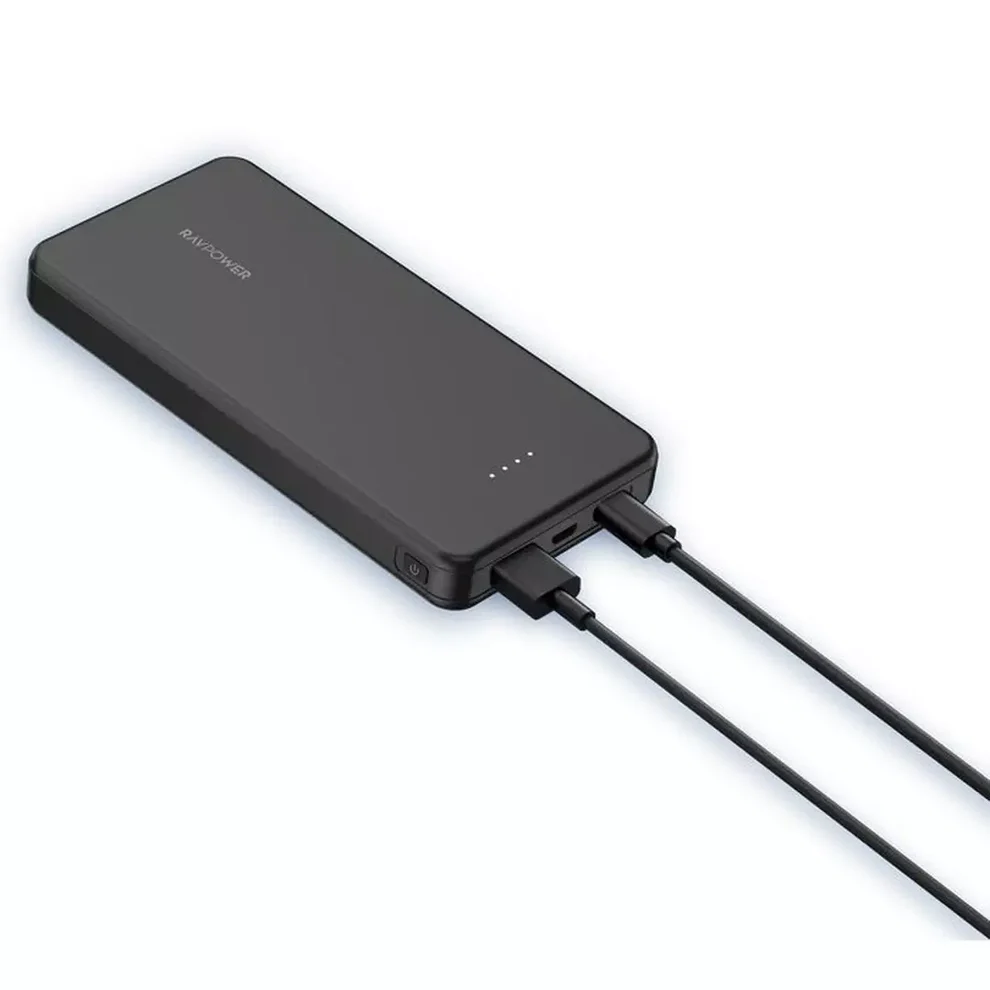 RAVPower RP-PB1215 PD Pioneer Power Bank - 10000mAh / 15W / 3-Port / Black 