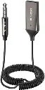 UGREEN AUX Bluetooth Receiver with Microphone - Grey