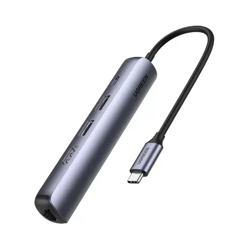 UGREEN 10919 USB-C TO USB3.0 + HDMI up to 4K@60Hz + RJ45 + PD ADAPTER ( CM418 10919 )