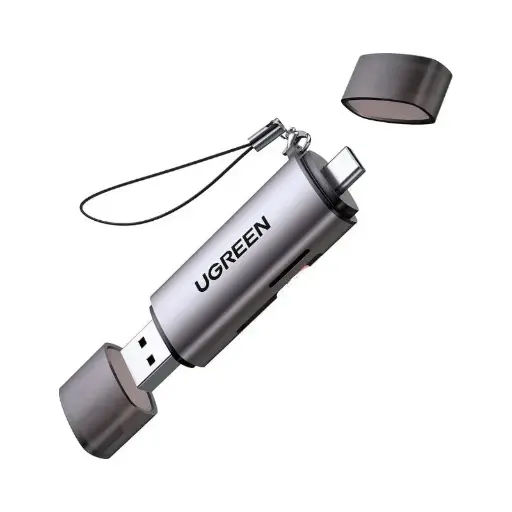 UGREEN USB-C/USB-A Card Reader - Silver