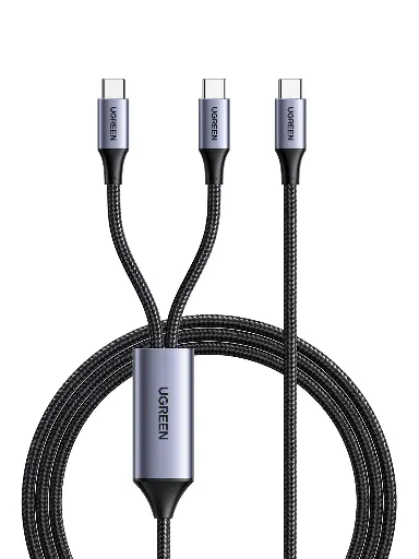 UGREEN 2 in 1 Type-C Cable - Grey
