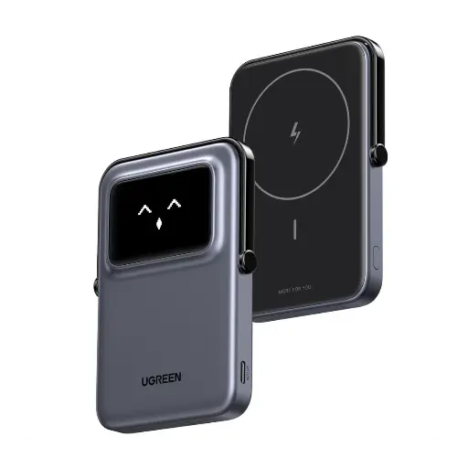 UGREEN 5000mAh Wireless Power Bank - Grey
