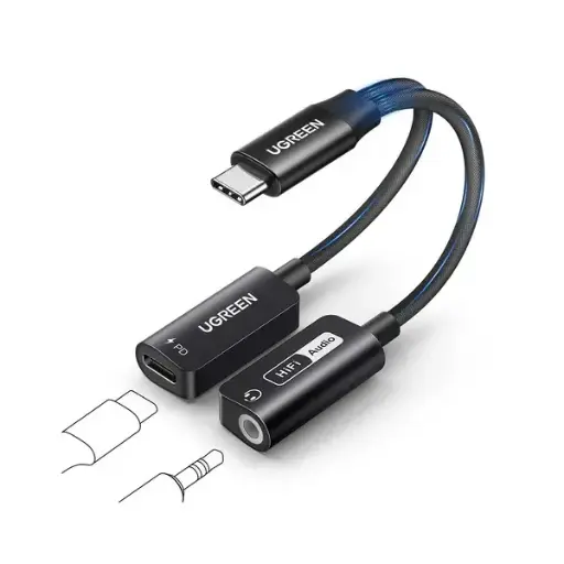 UGREEN Type-C to 3.5mm Adapter - Black