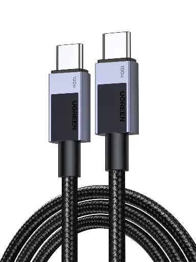 UGREEN Type-C to Type-C Charging Cable, 1 Meter - Grey