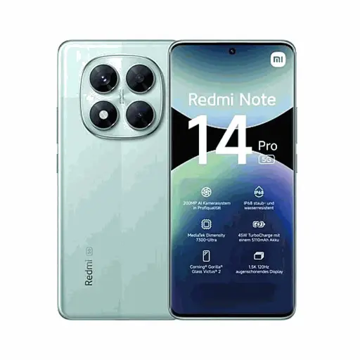 REDMI NOTE 14 PRO 5G  256GB /16GB CORAL GREEN