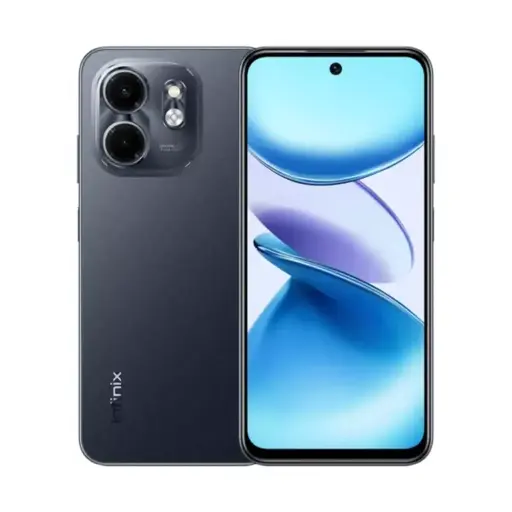 Infinix Smart 9 (4+4GB RAM / 128GB Storage) - Metallic Black